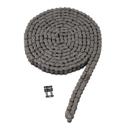 DURAFORCE #35-2 Duplex Roller Chain 10 Feet Heavy Duty Double Strand with 2 Master Links