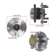 DURAFORCE Rear Wheel Bearing & Hub Assembly For Honda Civic 2016-2025 Insight 2019-2022