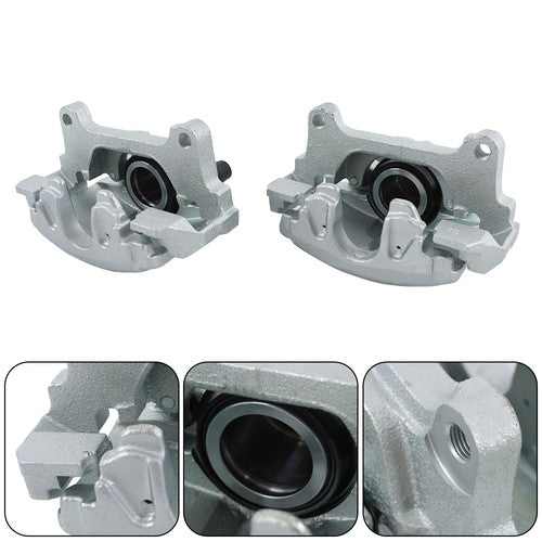 DURAFORCE 19-B2975A For Volkswagen CC 2009-2017 LH & RH Brake Caliper w/Bracket 1K0615124B