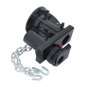 DURAFORCE Steel C5G X 12''-16 Fifth Wheel to Gooseneck Adapter W/ 7-1/2" For Rv Trailer