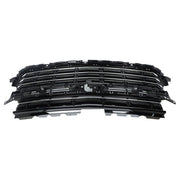 DURAFORCE Front Bumper Upper Grille+Grill Trim Chrome For Chevy Tahoe Suburban 2021-2022