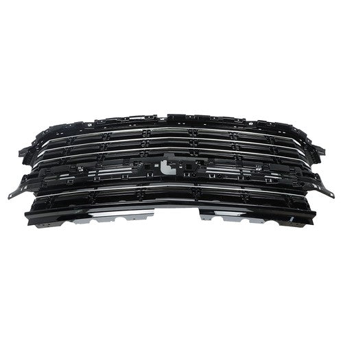 DURAFORCE Front Bumper Upper Grille+Grill Trim Chrome For Chevy Tahoe Suburban 2021-2022