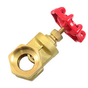 DURAFORCE 1-1/2" NPT 200psi Brass Gate Valve Rotary Globe Valve DN40 Female Threaded New