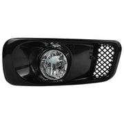DURAFORCE JDM Bumper Clear Halogen Lens Fog Lights Pair for 1999-2000 for Honda Civic