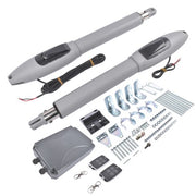 DURAFORCE Automatic Dual Swing Gate Opener Kit Remote Control For Doors up to 300kg*2 110V