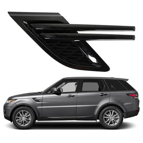 DURAFORCE Fit For 14-17 Range Rover Sport V6 V8 Air Side Vents Grille Left Glossy Fender