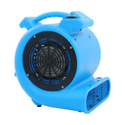 DURAFORCE Powerful 1/2HP 2200CFM 15ft 2-Position Carpet Dryer - Blue Fan