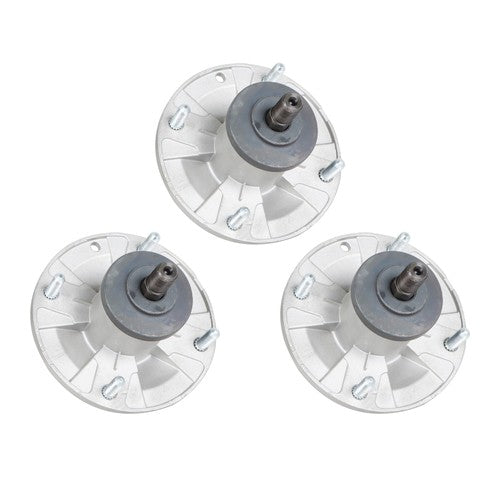 DURAFORCE 3 Pcs Spindle Assembly For John Deere Z535M Z540M ZTrak Mower 48" 54" AM144608