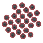 DURAFORCE Surface Conditioning Quick Change Discs, 2" Red (Medium) Prep Pad - 25 Pack