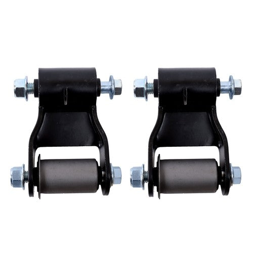 DURAFORCE Black Leaf Spring Hanger Bracket Kit 722-216 For Dodge Dakota 1997-2004 4WD Rear