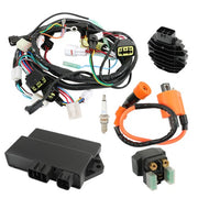 DURAFORCE Ignition Coil CDI Relay Regulator Wire Harness For Yamaha Raptor YFM350R 04-13