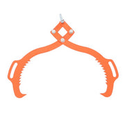 DURAFORCE Heavy Duty Grapple Timber Claw 28In Log Lifting Tongs 2 Claws Timber Claw Hook