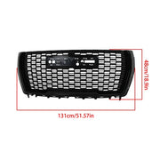 DURAFORCE Gloss Black Front Bumper Grille Plastic 7pcs Suit For 2021-23 GMC Yukon&Yukon XL