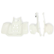 DURAFORCE New For 1986-1989 Honda TRX 250R TRX250R White Front & Rear Fender Plastics Kit