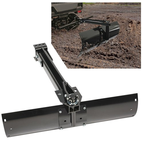 DURAFORCE Universal Sleeve Hitch Tow Behind Rear Scrape Blade With Hardware For UTV ATV