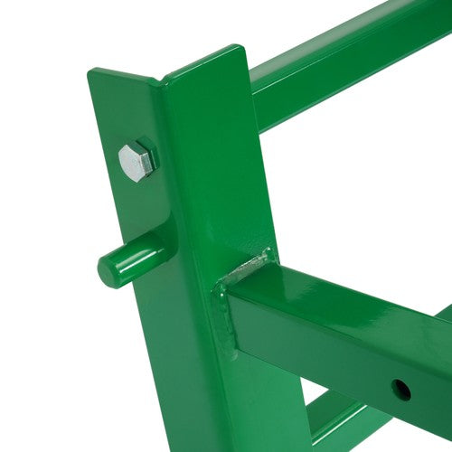 DURAFORCE For John Deere 38" Thatcher Attachment Powder Coated Front Thatcher Mount Green