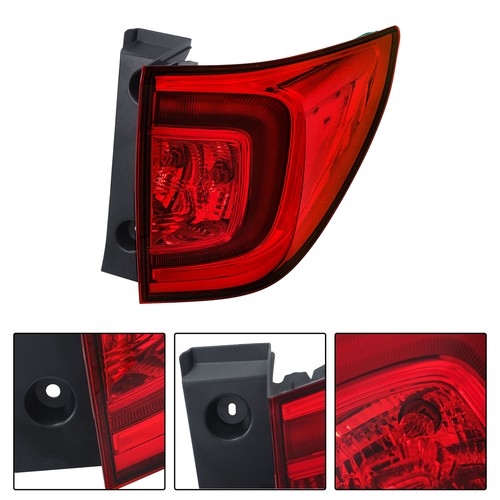 DURAFORCE LED Tail Light For Honda Pilot 2016-2018/Passport 2022-2023 Rear Right RH Outer