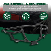 DURAFORCE BLACK FRONT BRUSH GUARD BUMPER FOR YAMAHA WOLVERINE RMAX2 / RMAX4 1000 21-24