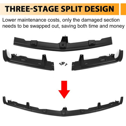 Front Bumper Filler Trim for Chevy GMC C K Pickup Suburban 94 99 Escalade 99 00