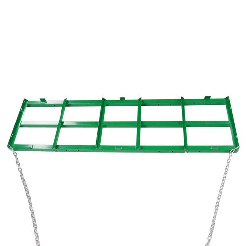 DURAFORCE 6 FT Yard Drag Harrow Grader Rake w/ 4 FT Chain For universal ATV/UTV/Tractor