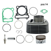 DURAFORCE Cylinder Piston Gasket Top End Kit For Yamaha Warrior 350 1987 1988 1989-2004