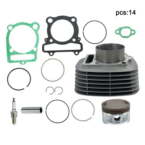 DURAFORCE Cylinder Piston Gasket Top End Kit For Yamaha Warrior 350 1987 1988 1989-2004