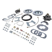 DURAFORCE For 1964-77 Rear Disc Brake Conversion Kit for 10 &12 Bolt for Chevrolet Pontiac