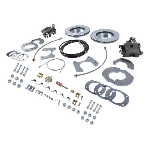 DURAFORCE For 1964-77 Rear Disc Brake Conversion Kit for 10 &12 Bolt for Chevrolet Pontiac