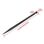 DURAFORCE 49" Steel Hay Bale Spear 4500 lbs Capacity Spike Fork Tine For Tractors Loaders