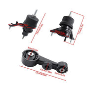 DURAFORCE 3PC Front Engine Motor Mount For Lexus ES350 Automatic Transmission 3.5L 07-12
