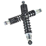 DURAFORCE 2 x NEW FRONT SHOCKS 1987-2006 for Yamaha Banshee ATV springs BLACK