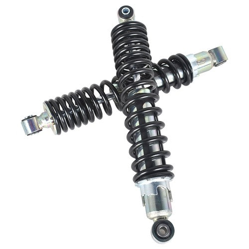 DURAFORCE 2 x NEW FRONT SHOCKS 1987-2006 for Yamaha Banshee ATV springs BLACK