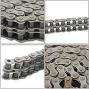 DURAFORCE #60-2 Double Strand Duplex Roller Chain 10 Ft with 2 Connect Links