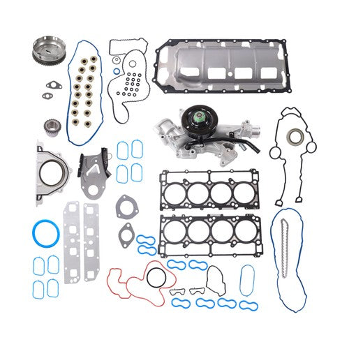 DURAFORCE Full Gasket Set Timing Chain Kit Water Pump&Gasket 2004-2008 For Dodge Durango