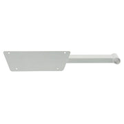 DURAFORCE Right Boat Trolling Motor Mount For Gheenoe W/ Handle Nose Cap Silvery Aluminium