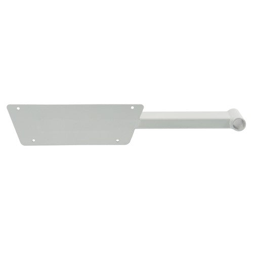 DURAFORCE Right Boat Trolling Motor Mount For Gheenoe W/ Handle Nose Cap Silvery Aluminium