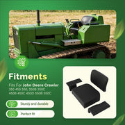DURAFORCE Seat Cushion Set Back Bottom For John Deere 350 350B 350C 450 450B 450C 550