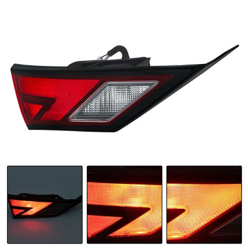 DURAFORCE Lamp Driver Halogen Fit For Nissan Sentra 2021-2023 Left Tail Light Replacement
