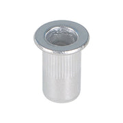 DURAFORCE 100 Pack 10-24 Aluminum Flange Nutserts Rivet Nut Rivnut Nutsert