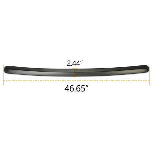 Black Front Hood Molding Trim for 07-13 GMC Sierra 1500 2500HD 3500 HD