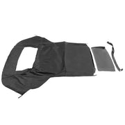 DURAFORCE Black Soft Top w/Plastic Window For 1983 83-93 Ford Mustang Convertible 2-Door
