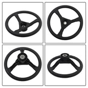 DURAFORCE New 15 FT Boat Rotary Steering System Outboard Kit Marine W/ 12.4" Wheel SS13715