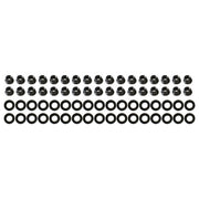 DURAFORCE Fit For Chevrolet SBC 265 267 283 302 350 Small Block Black Cylinder Head Studs