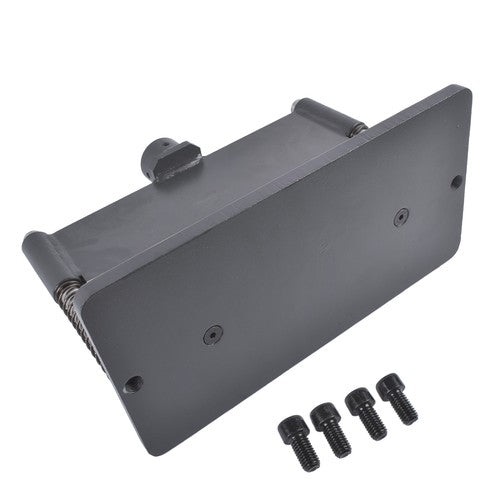 DURAFORCE 12" Dual Spring Design Press Brake Attachment for Hydraulic Shop Presses Black