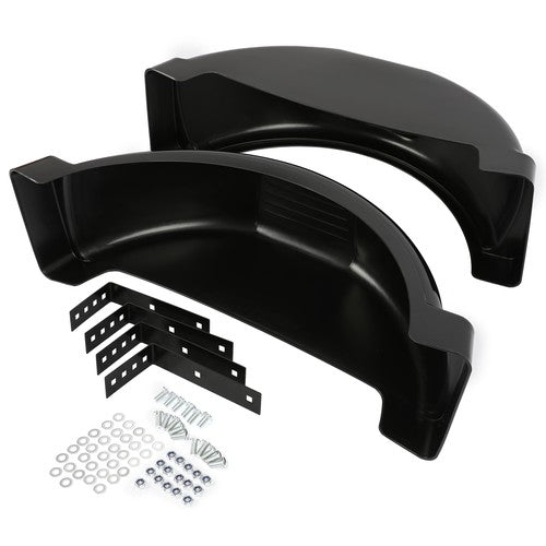 DURAFORCE Plastic Trailer Fenders Fits Single-axle Trailers w/ 13" Diameter Wheels LH & RH