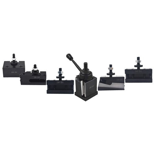 DURAFORCE 6 Pcs BXA 250-222 Quick Change Wedge Tool Post Set Series 10" - 15" New