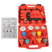 DURAFORCE 14pcs Cooling System Radiator Pressure Detector Coolant Antifreeze Leak Test Set