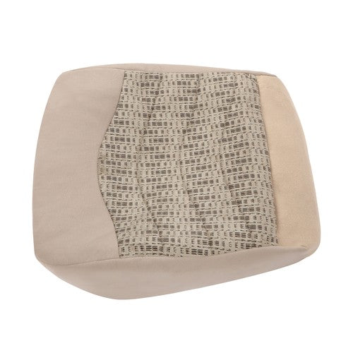 DURAFORCE Cloth Driver Seat Cushion Beige For Ford F250 F350 F450 F550 XLT 1999-2000