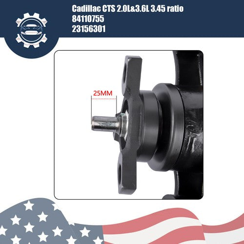DURAFORCE 84110755 For Cadillac CTS 3.45 Rear Carrier Differential 2014-2015 6-Speed Trans
