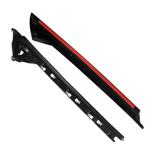 DURAFORCE For Ford Explorer 11-19 A-Pillar Molding Trim Pair AIRMAN Right Side Windshield